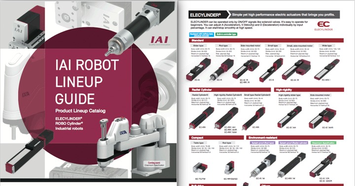 IAI Robot Lineup Guide Updated June 2021