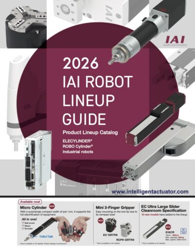 IAI Robot Lineup Guide CE0033 US36.1A
