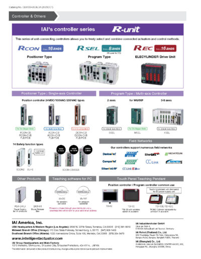 IAI Robot Lineup Guide CE0033 US36.3A 251103 Page 8