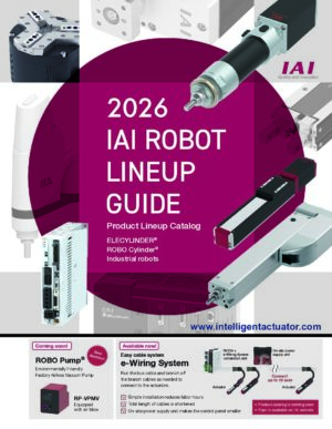 IAI Robot Lineup Guide CE0033 US36.1A