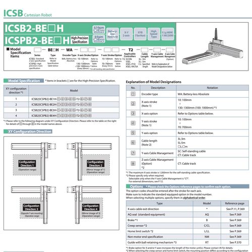 ICSB2-BE▢H / ICSPB2-BE▢H
